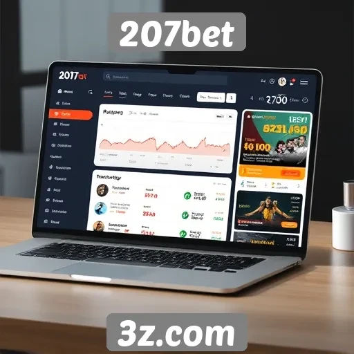 Interface do usuário do 207bet melhora experiência de apostas